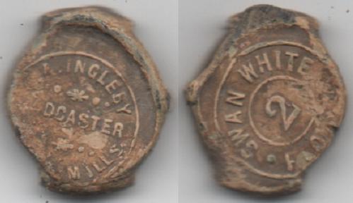 Flour Bag Seal, Ingleby, J A, Swan White