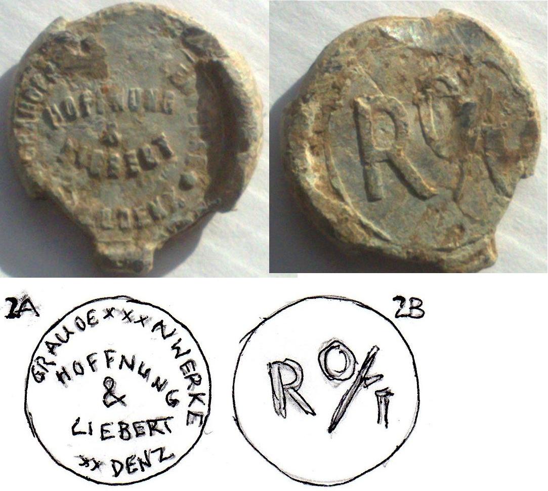 German, Flour Bag Seal, Hoffnung & Liebert