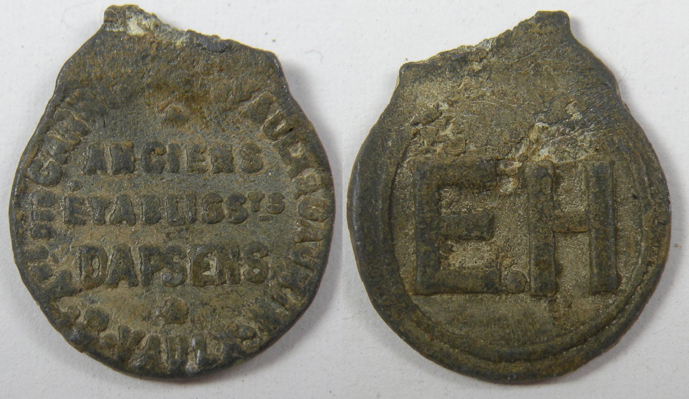 Belgian, Cement, Dapsens EH Seal, Image & Found by MTC Cocoon Wim