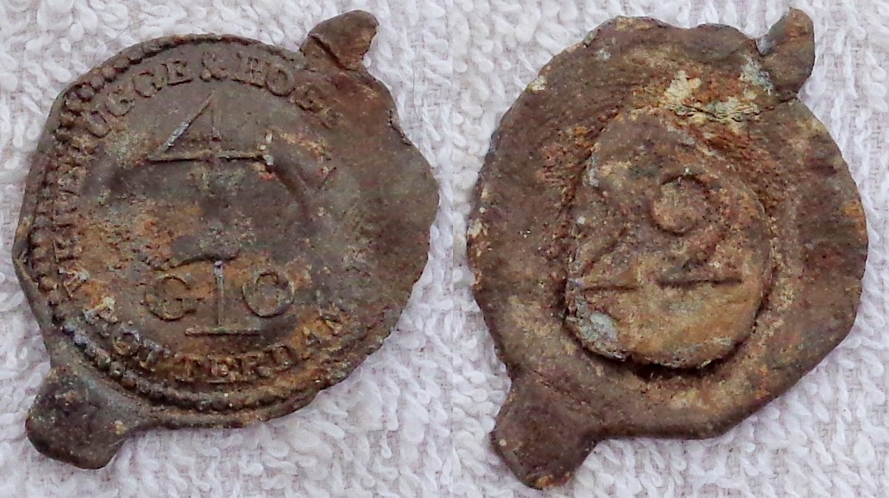 Cloth Seal, Dutch, Verbrugge & Hogendorp, Rotterdam